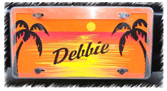 license plates